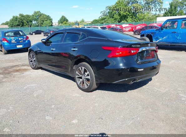 1N4AA6AP1HC374858 2017 NISSAN MAXIMA Black Задня ліва чверть
