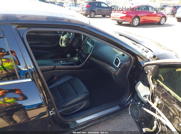 1N4AA6AP1HC374858 2017 NISSAN MAXIMA Black Вид салону спереду