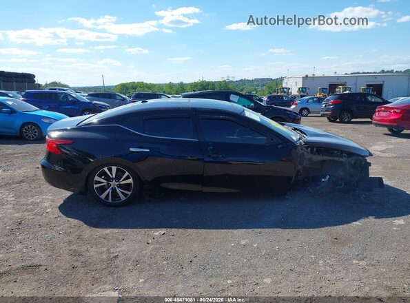 1N4AA6AP1HC374858 2017 NISSAN MAXIMA Black Вид задньої частини салону