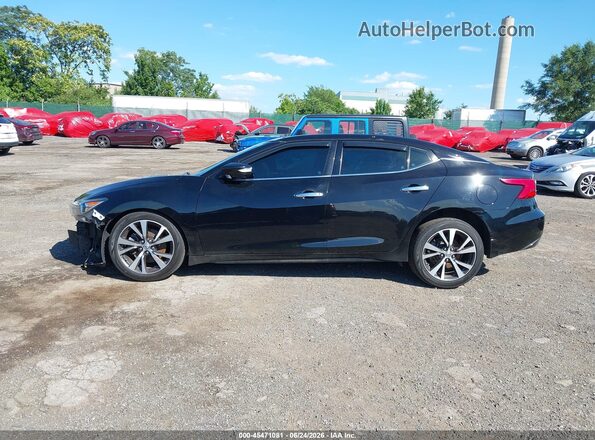 1N4AA6AP1HC374858 2017 NISSAN MAXIMA Black Панорамний вид салону 360°