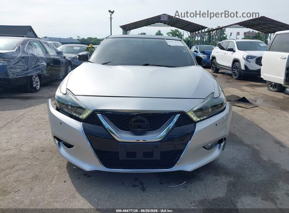 1N4AA6AP1HC407020 2017 NISSAN MAXIMA Silver Սարքավորումների վահանակի տեսք