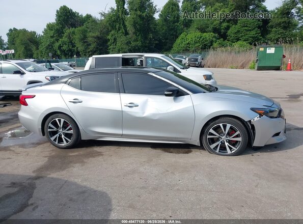 1N4AA6AP1HC407020 2017 NISSAN MAXIMA Silver Սալոնի հետևի տեսք