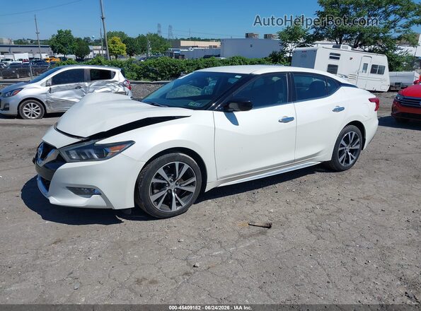 1N4AA6AP1HC424819 2017 NISSAN MAXIMA White Vista tres cuartos delantera izquierda