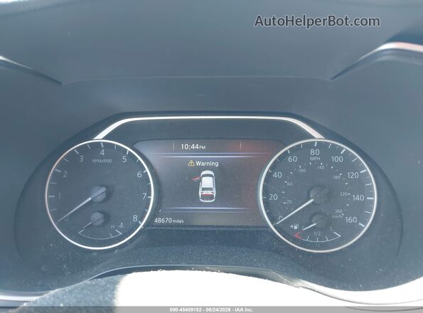 1N4AA6AP1HC424819 2017 NISSAN MAXIMA White Vista de los asientos traseros