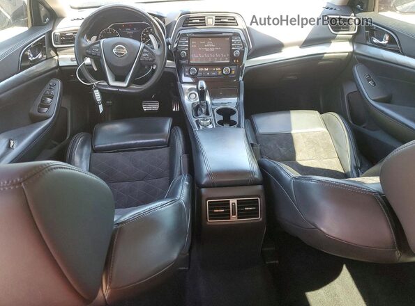 1N4AA6AP1HC434251 2017 NISSAN MAXIMA Black Widok deski rozdzielczej
