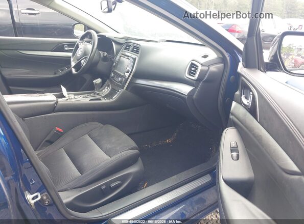 1N4AA6AP1HC441474 2017 NISSAN MAXIMA Blue წინა სალონის ხედი