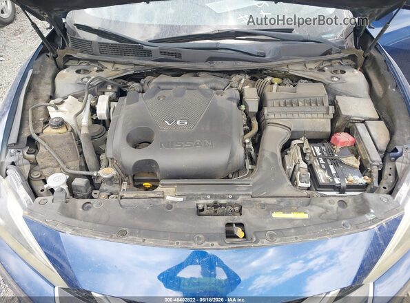 1N4AA6AP1HC441474 2017 NISSAN MAXIMA Blue უკანა ხედი