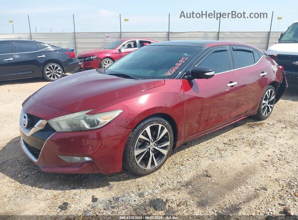 1N4AA6AP1HC454810 2017 NISSAN MAXIMA Burgundy 
