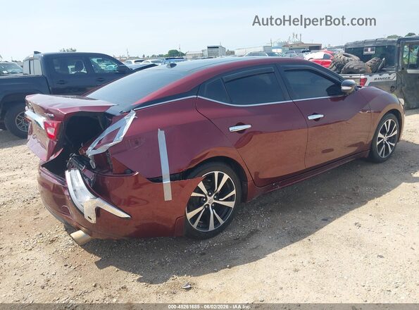 1N4AA6AP1HC454810 2017 NISSAN MAXIMA Burgundy 