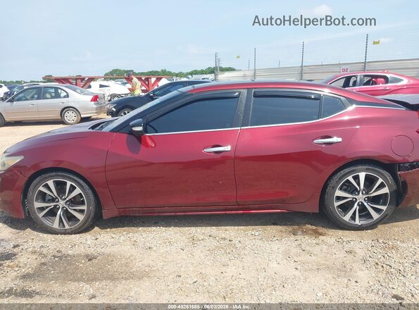 1N4AA6AP1HC454810 2017 NISSAN MAXIMA Burgundy 