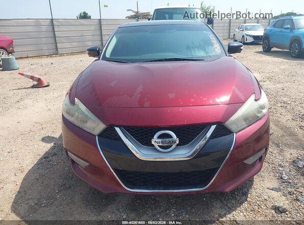 1N4AA6AP1HC454810 2017 NISSAN MAXIMA Burgundy 