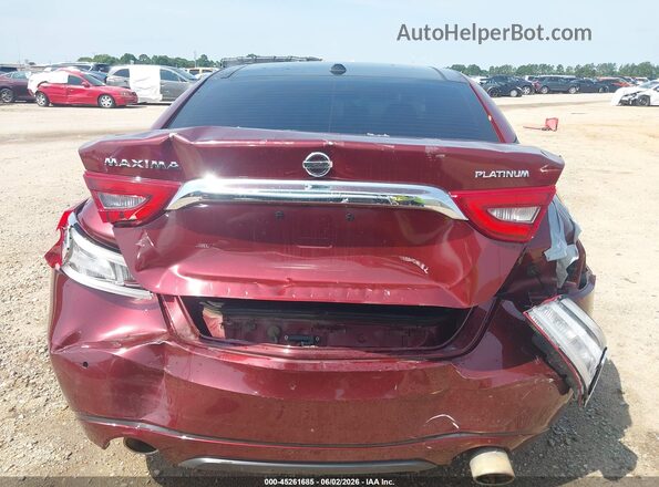 1N4AA6AP1HC454810 2017 NISSAN MAXIMA Burgundy 