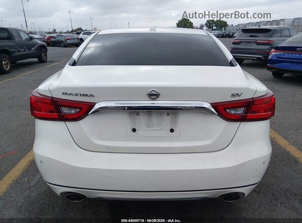 1N4AA6AP1JC375336 2018 NISSAN MAXIMA White 