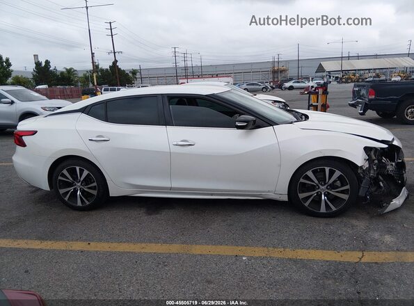 1N4AA6AP1JC375336 2018 NISSAN MAXIMA White 360 interior view