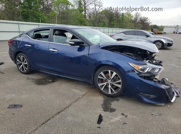 1N4AA6AP1JC376521 2018 NISSAN MAXIMA Blue 