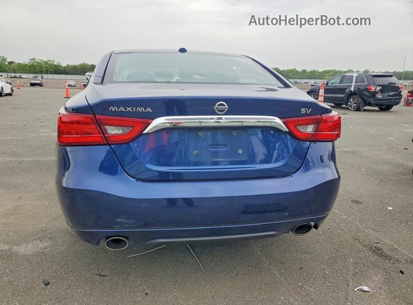 1N4AA6AP1JC376521 2018 NISSAN MAXIMA Blue 
