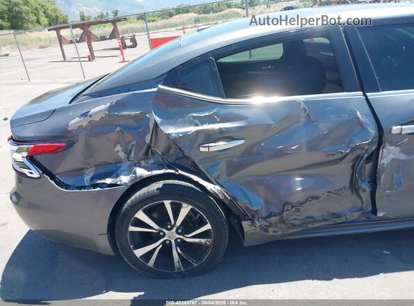 1N4AA6AP1JC386031 2018 NISSAN MAXIMA Gray წინა ხედი