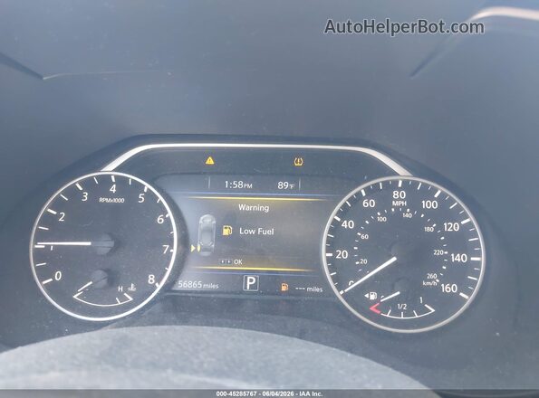 1N4AA6AP1JC386031 2018 NISSAN MAXIMA Gray უკანა სავარძლების ხედი