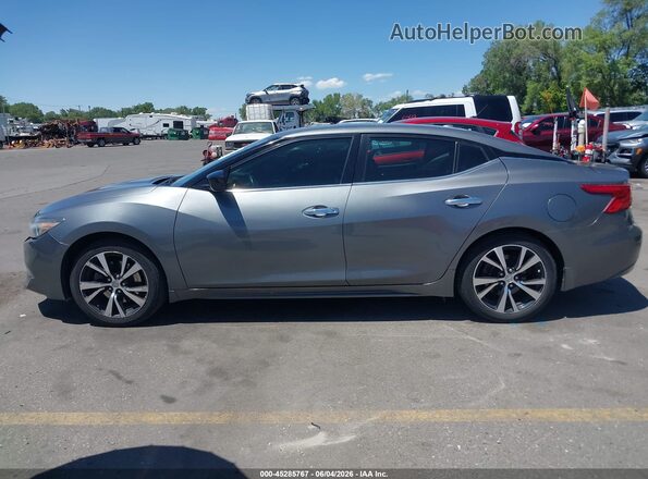 1N4AA6AP1JC386031 2018 NISSAN MAXIMA Gray სალონის 360-გრადუსიანი ხედი