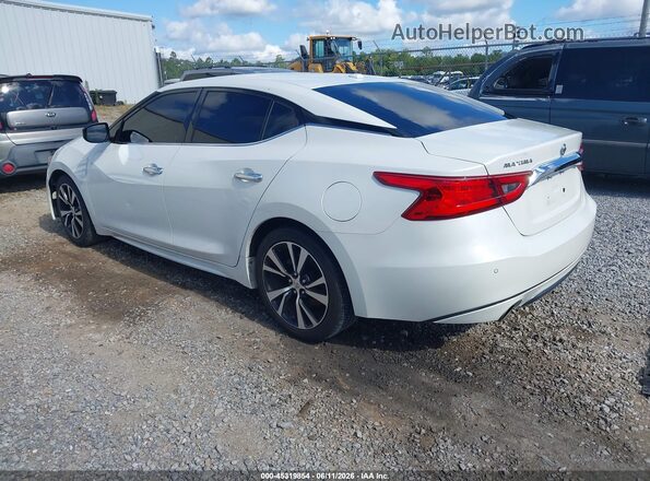 1N4AA6AP1JC399281 2018 NISSAN MAXIMA White უკანა მარცხენა