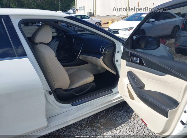 1N4AA6AP1JC399281 2018 NISSAN MAXIMA White წინა სალონის ხედი