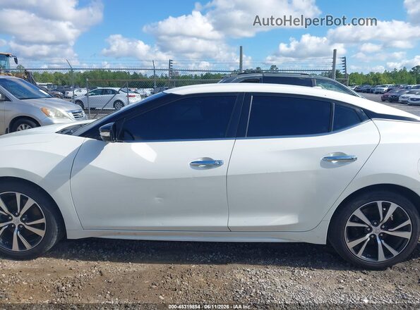 1N4AA6AP1JC399281 2018 NISSAN MAXIMA White სალონის 360-გრადუსიანი ხედი