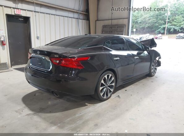 1N4AA6AP2GC378965 2016 NISSAN MAXIMA Maroon Tył prawy