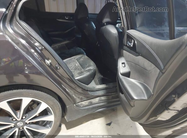 1N4AA6AP2GC378965 2016 NISSAN MAXIMA Maroon Widok naklejki z numerem VIN
