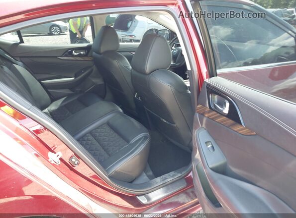 1N4AA6AP2GC386824 2016 NISSAN MAXIMA Red Вид наклейки з VIN-кодом