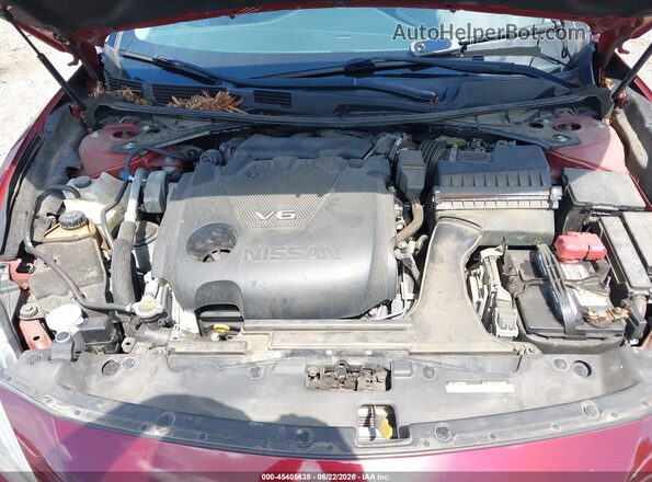 1N4AA6AP2GC386824 2016 NISSAN MAXIMA Red Вид ззаду