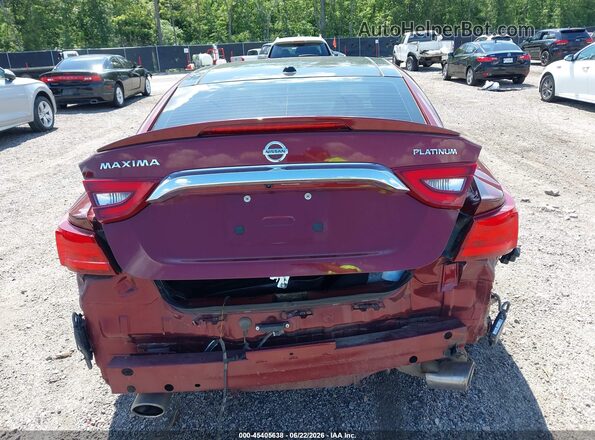 1N4AA6AP2GC386824 2016 NISSAN MAXIMA Red 