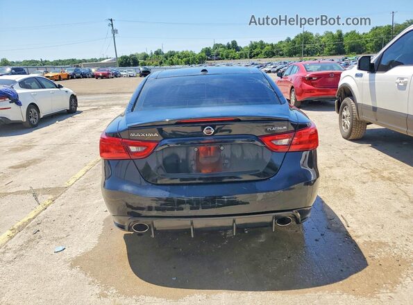 1N4AA6AP2GC400785 2016 NISSAN MAXIMA Черный Вид сзади