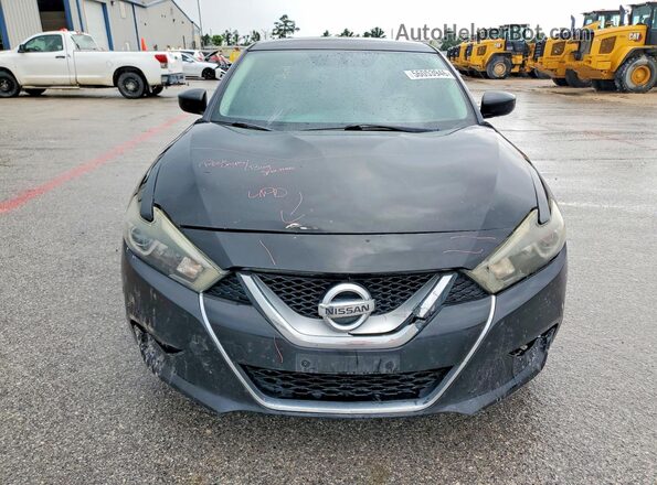1N4AA6AP2GC406375 2016 NISSAN MAXIMA Black Դիմացի տեսք