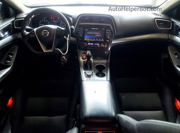 1N4AA6AP2GC406375 2016 NISSAN MAXIMA Black Առջևի վահանակի տեսք