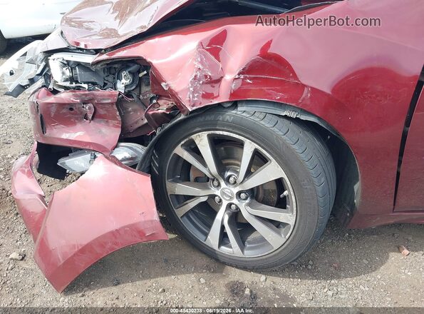 1N4AA6AP2GC421054 2016 NISSAN MAXIMA Burgundy Vista del cuadro de instrumentos