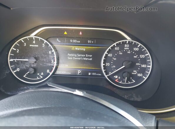 1N4AA6AP2GC443913 2016 NISSAN MAXIMA White Vista de los asientos traseros