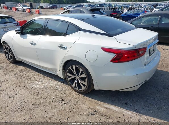 1N4AA6AP2GC443913 2016 NISSAN MAXIMA White Trasero izquierdo