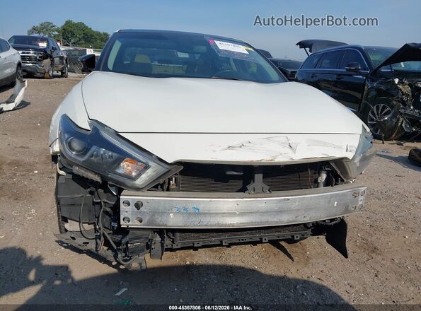 1N4AA6AP2GC443913 2016 NISSAN MAXIMA White Vista interior trasera