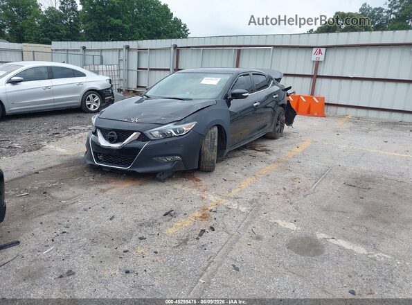 1N4AA6AP2GC448531 2016 NISSAN MAXIMA Черный Передняя левая четверть