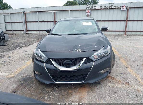 1N4AA6AP2GC448531 2016 NISSAN MAXIMA Черный Вид панели приборов