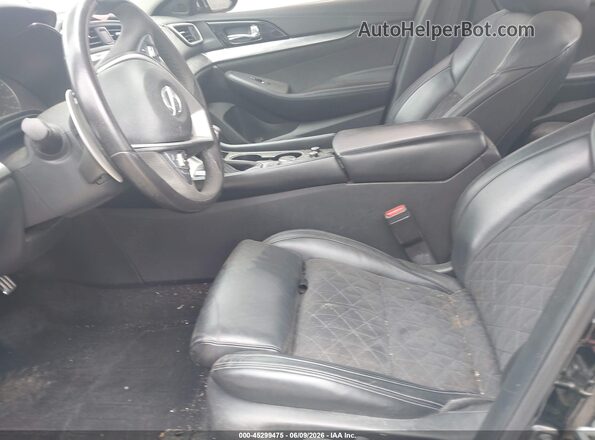 1N4AA6AP2GC448531 2016 NISSAN MAXIMA Черный Вид салона спереди