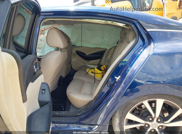 1N4AA6AP2GC905256 2016 NISSAN MAXIMA Blue VIN კოდის სტიკერის ხედი