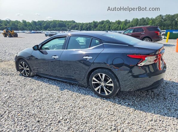 1N4AA6AP2HC388011 2017 NISSAN MAXIMA Синий Задняя левая четверть