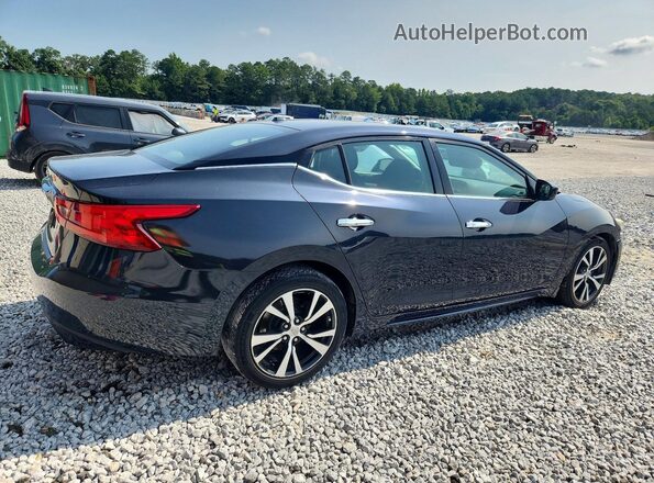 1N4AA6AP2HC388011 2017 NISSAN MAXIMA Синий Задняя правая четверть