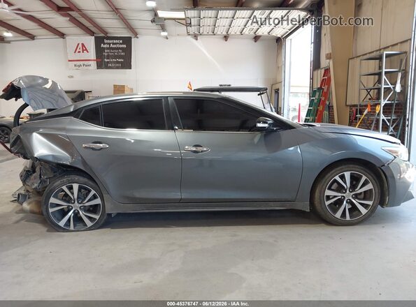 1N4AA6AP2HC391023 2017 NISSAN MAXIMA Серый Вид задней части салона