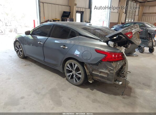 1N4AA6AP2HC391023 2017 NISSAN MAXIMA Серый Задняя левая четверть