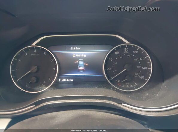 1N4AA6AP2HC391023 2017 NISSAN MAXIMA Серый Вид задних сидений
