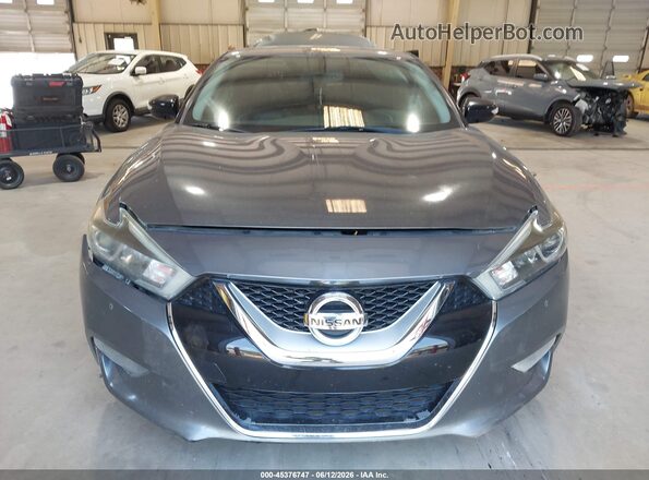 1N4AA6AP2HC391023 2017 NISSAN MAXIMA Серый Вид щитка приборов