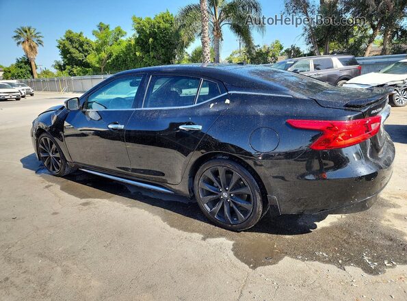1N4AA6AP2HC393743 2017 NISSAN MAXIMA Black Rear left