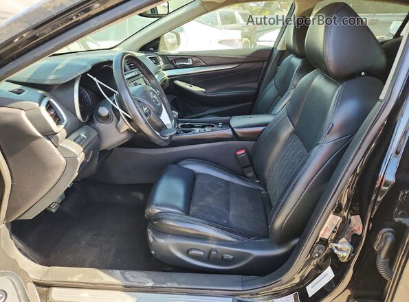 1N4AA6AP2HC393743 2017 NISSAN MAXIMA Black Front interior view